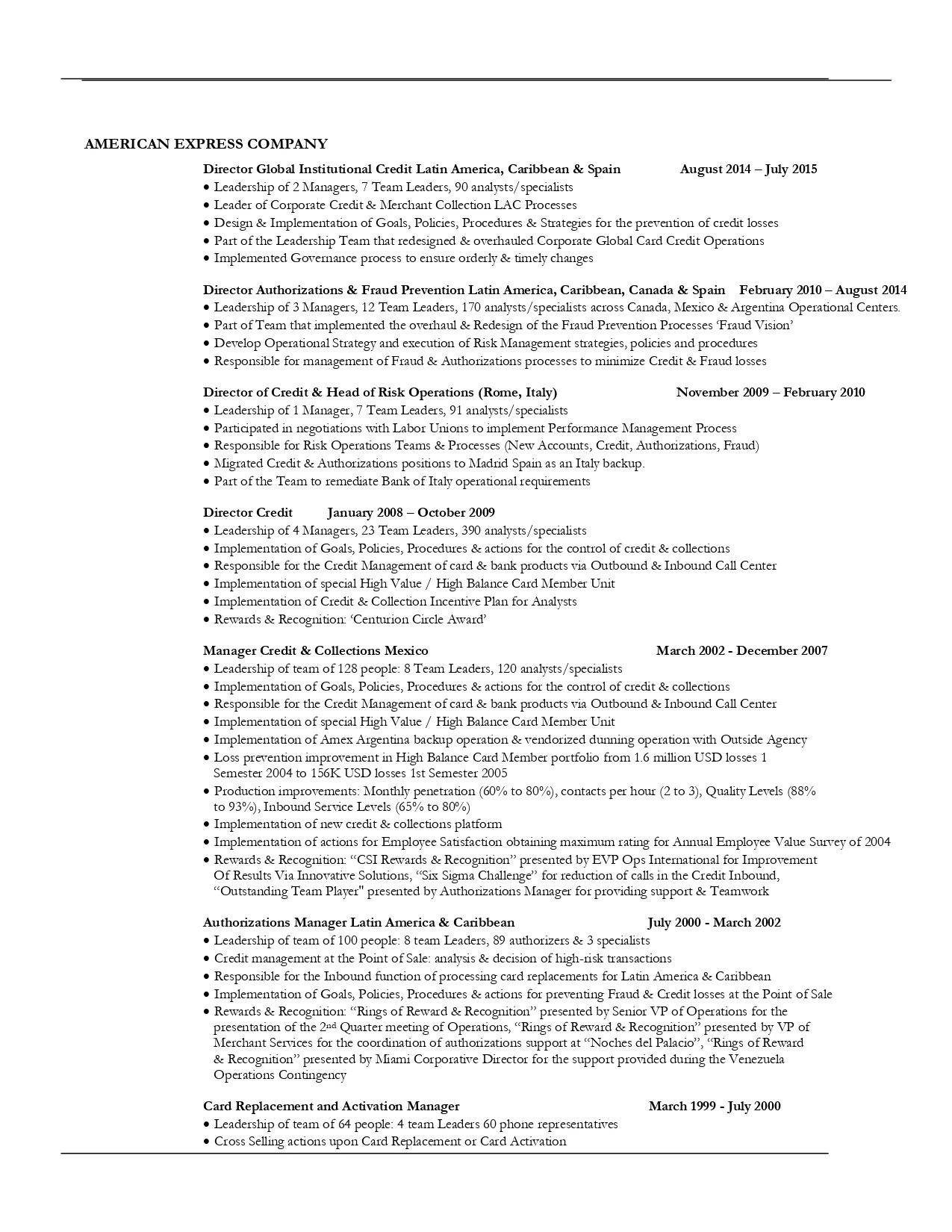Senior Operations Executive — Before (Page 4)